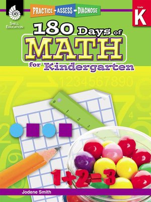 cover image of 180 Days of Math for Kindergarten: Practice, Assess, Diagnose